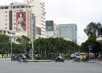 Downtown Saigon.