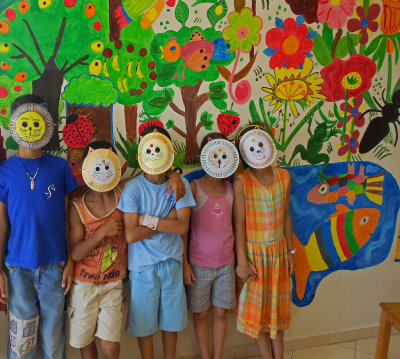 SOS Village d'Enfant orphanage kids, Morocco 2012