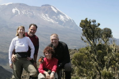 Mt Kilimanjaro summit and Serengeti safari. Tanzania, Africa  July 2005
