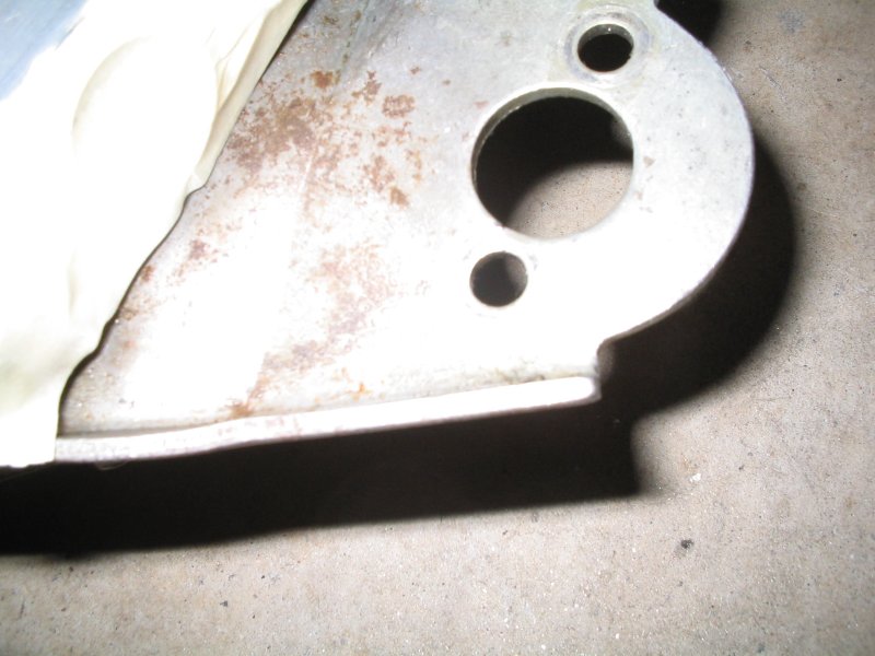 Mocking up the oil fittings