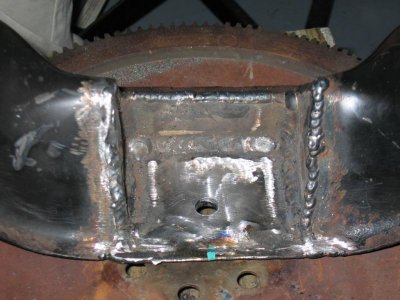 Modded trans crossmember