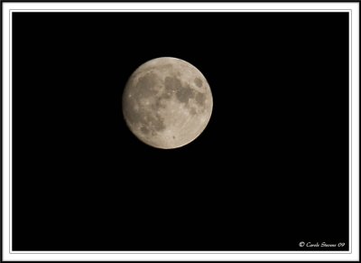 The moon!
