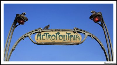 Metropolitain sign