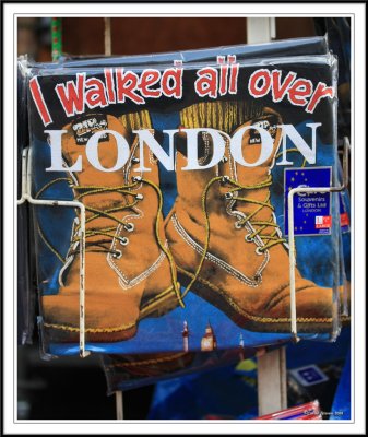 Because we Walked over london!