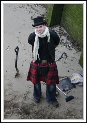 The sand castle builder!