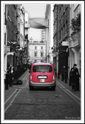 The Pink taxi!