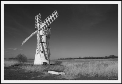 Thurne Mill mono landscape!