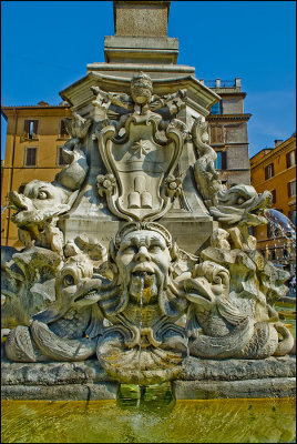 Pantheon Fountain Rome