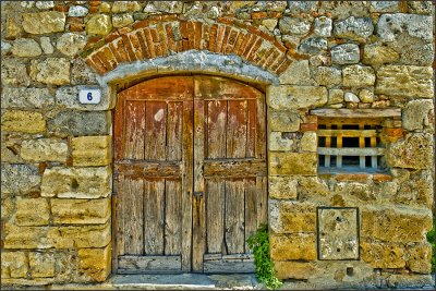 Monteriggioni Doorway, Tuscany