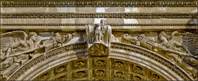 Arch of Septimius Severus Detail-HDR
