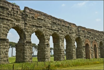 Roman Aquaduct near Appian Way-2