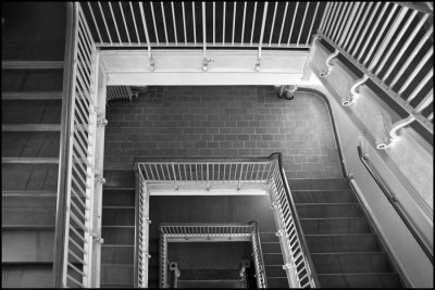 Ellis Island Interior Staircase