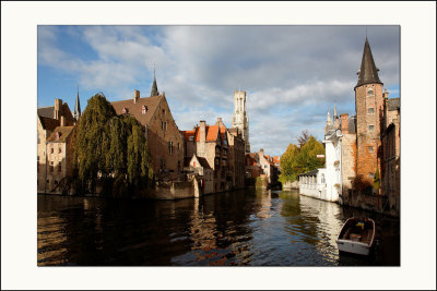 Bruges au soleil</br>Quai Rozenhoed