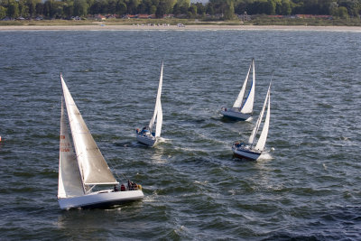 Sailing in Travende