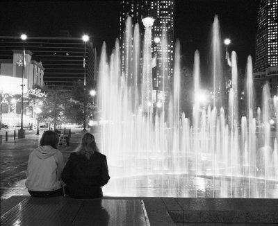 Couple at Fountain, Atlanta