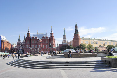 Moscow. Manezhnaya Square