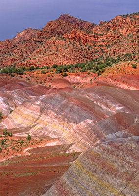 Banded Chinle Formation, Arizona Strip, AZ