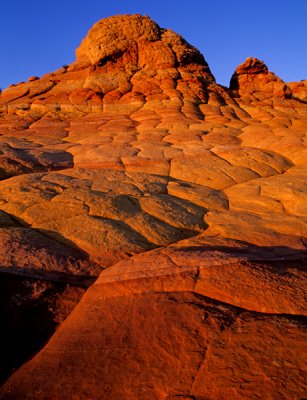 South Coyote Buttes sunset, Paria Canyon-Vermilion Cliffs Wilderness, AZ