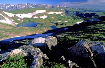 (AG12) Tarn, Beartooth Mountains, Mt