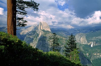 (AG15) Alpine glacial topography with cyclopean steps, Yosemite National Park, CA