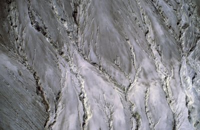 (STRE20) Dendritic drainage on the slopes of Mt. St. Helens, WA