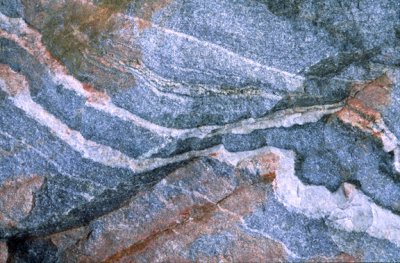 (META13) Proterozoic migmatite, White River, Ontario, Canada