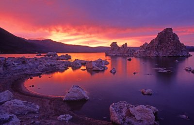  Mono Lake sunset, CA
