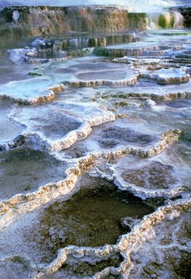 (GW11) Minerva Hot Springs, Yellowstone National Park, WY