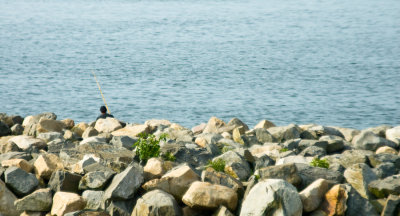 _DSC0090. Fishing From Quonset, RI