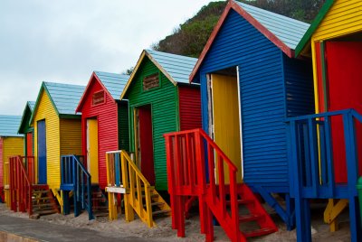 The Cabanas in Fish Hoek and Boulder Park - South Africa
