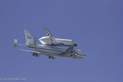 Endeavour Fly Over