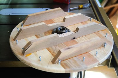 Build a 22 inch faceplate for lathe
