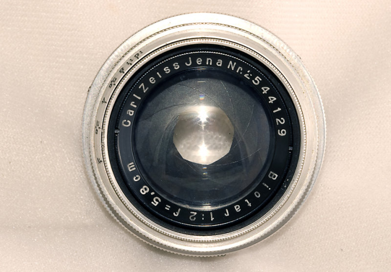 Carl Zeiss Jena Biotar 1:2 f=5.8cm