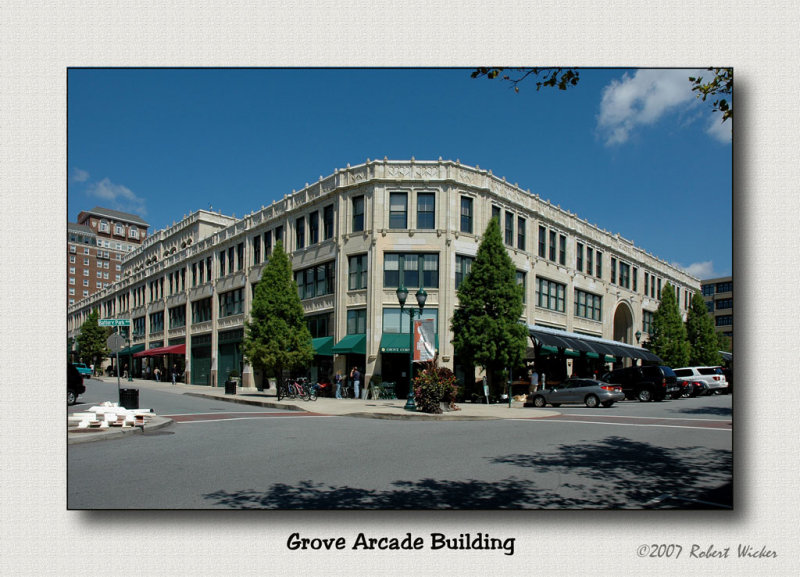 Grove Arcade Building - SW Corner