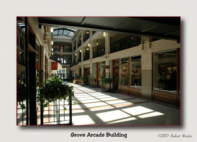Grove Arcarde Building, Interior