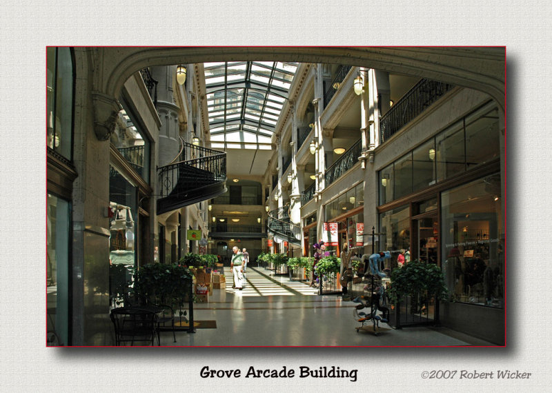 Grove Arcarde Building, Interior