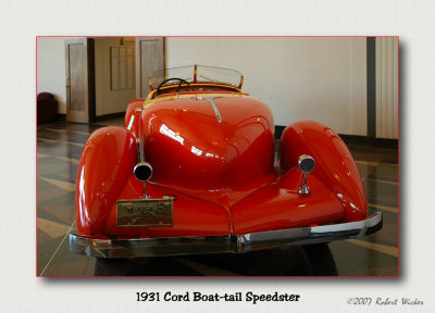 1931 Cord Boat Tail Speedster