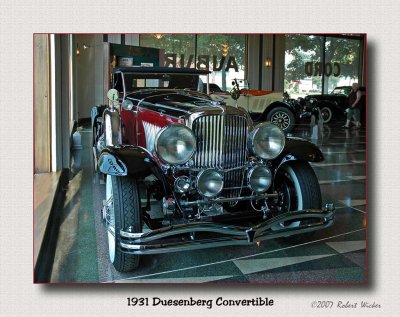 1931 Duesenberg Convertible