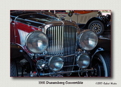 1931 Duesenberg Convertible 