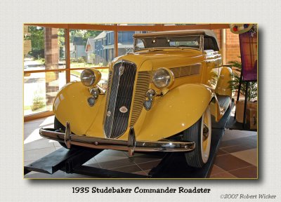 1935 Studebaker Commander Roadster 
