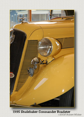 1935 Studebaker Commander Roadster