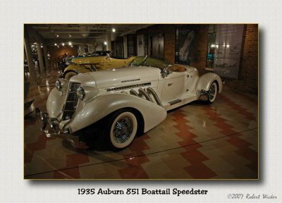 1935 Auburn 851 Boattail Speedster 