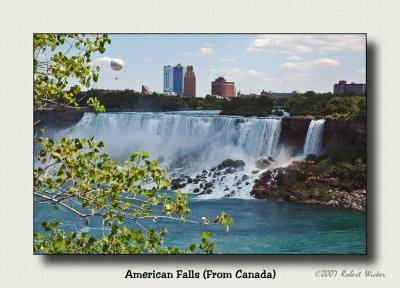 American Falls from Canada 