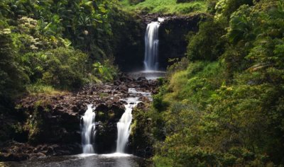 Umauma Falls on the Big Island