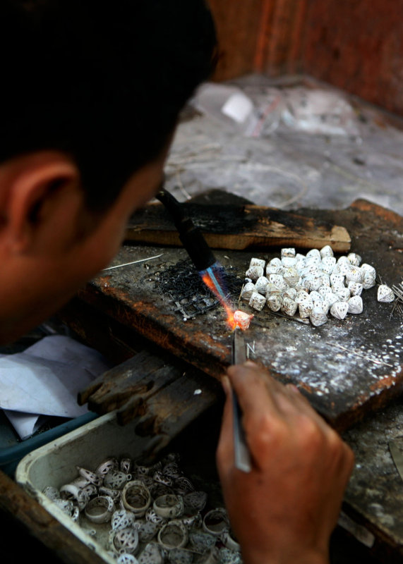 Craftsman at work