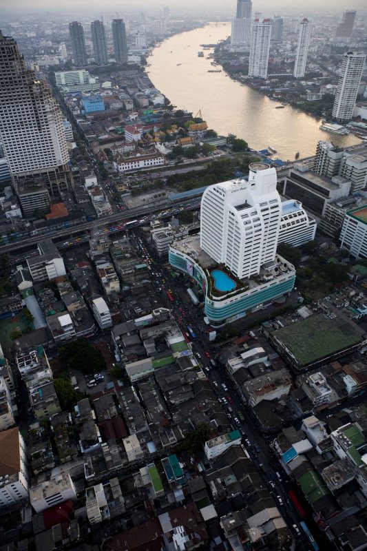 View from our Bangkok Hotel
