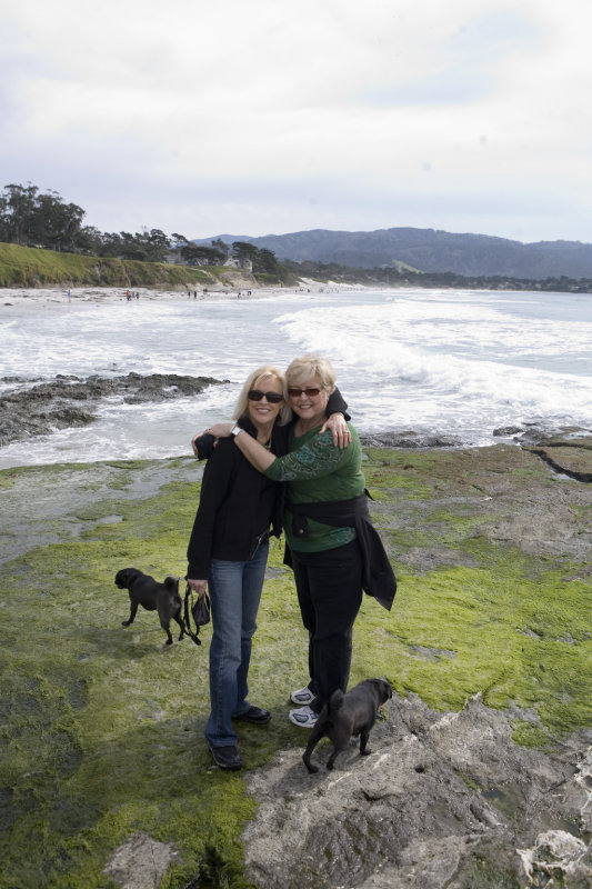Future Grandma visits us on the Monterey Peninsula