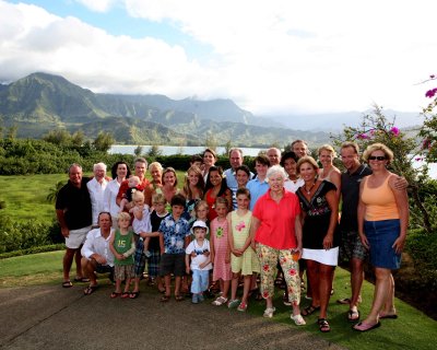 Family Reunion in Kauai 2008