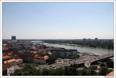 Vue over Bratislava