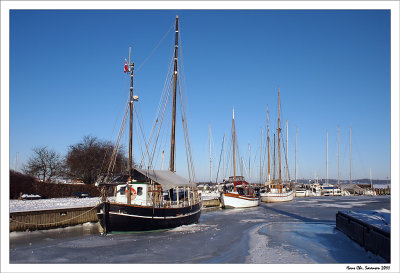 Ice in the harbour